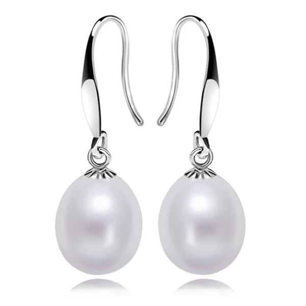 Laurent Pearl Drop Earrings